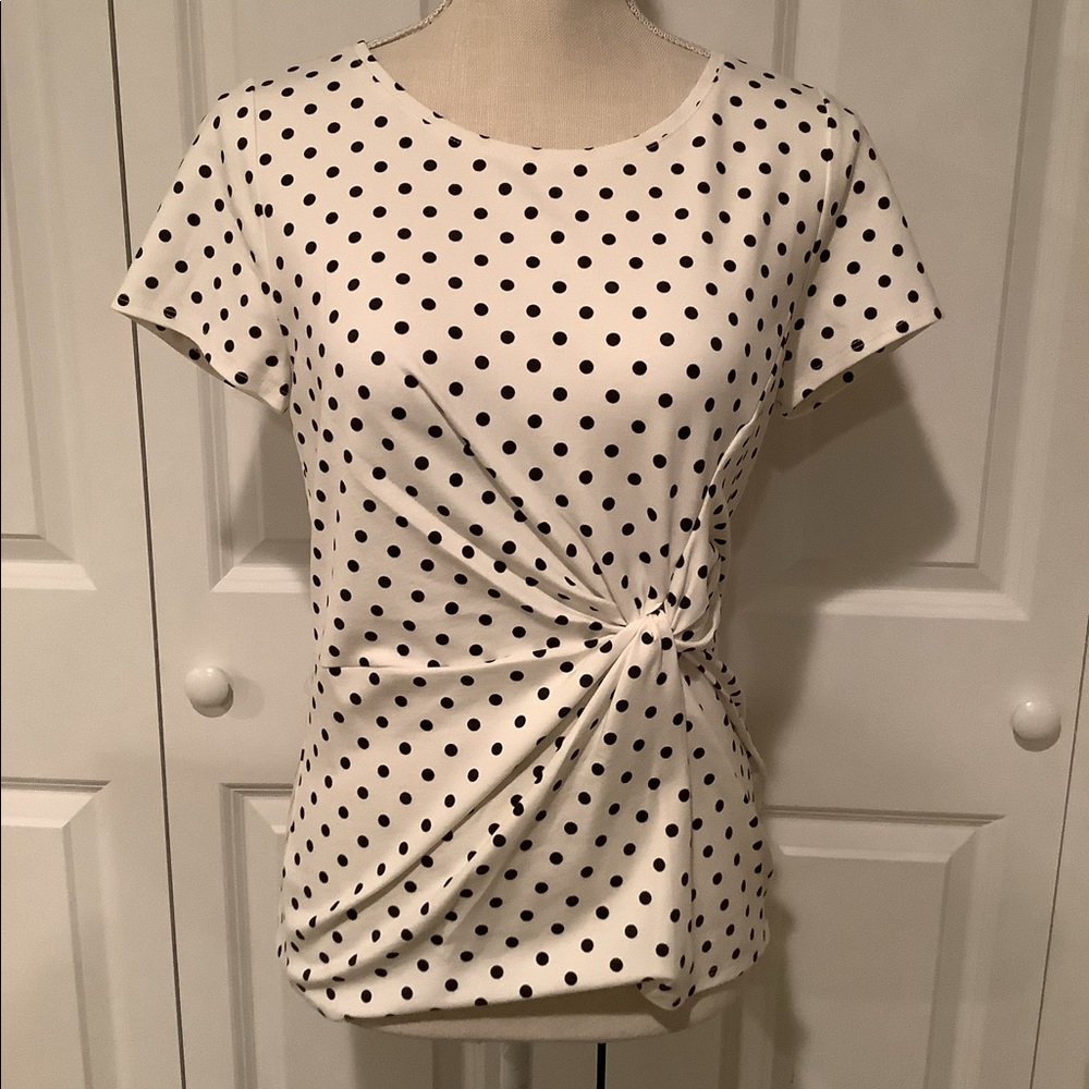 White House Black Market Twist Tee Size S